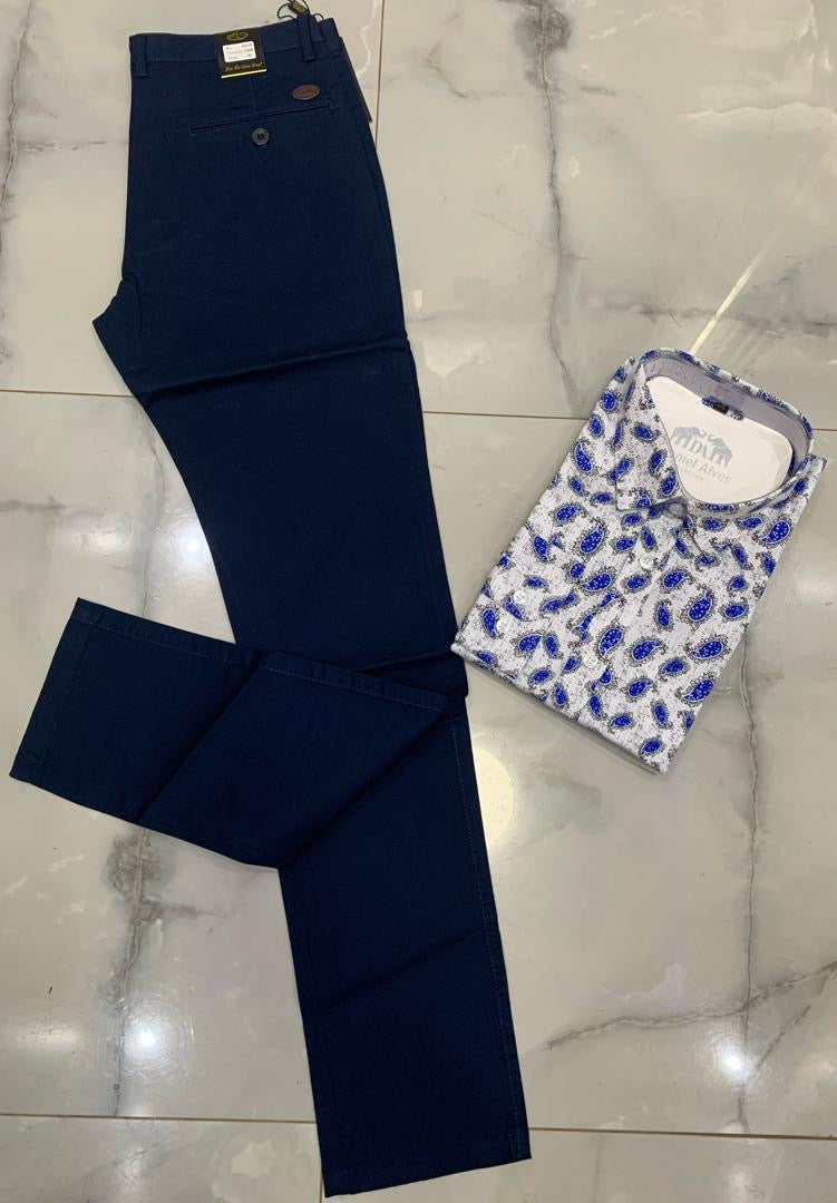 Ensemble Chemise + kaki