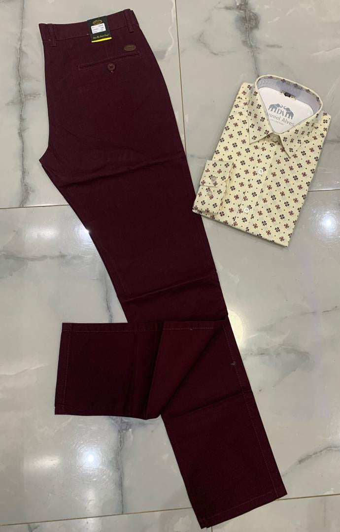 Ensemble Chemise + kaki