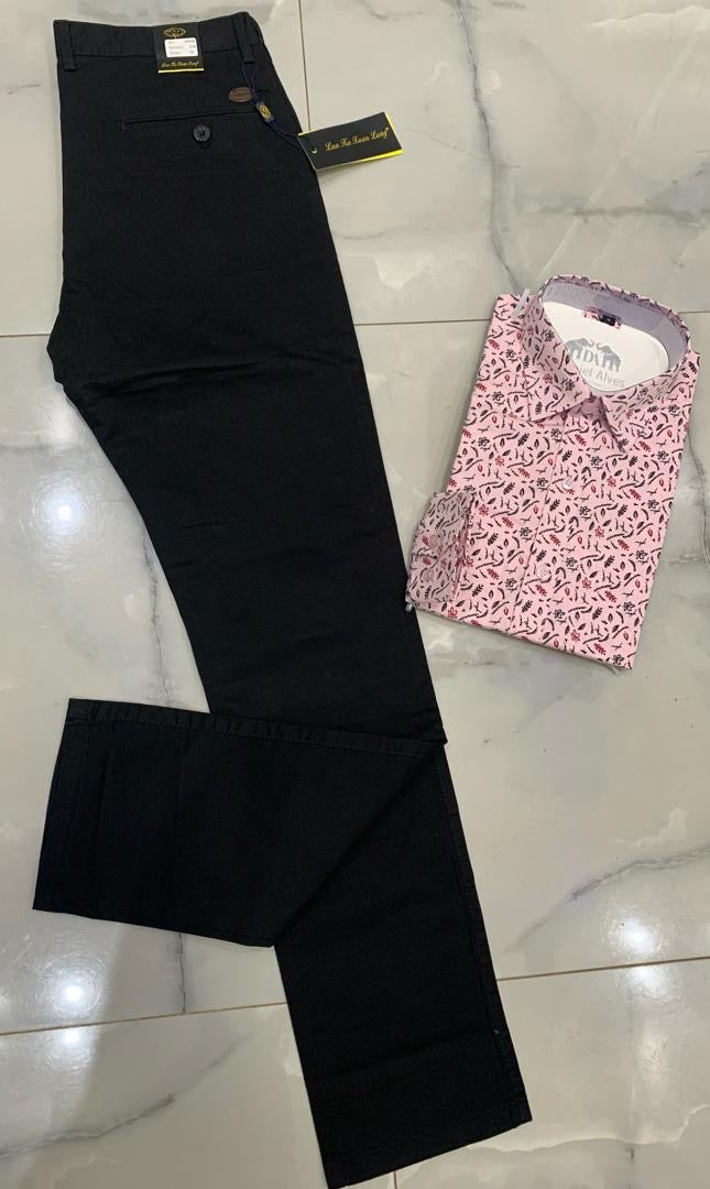 Ensemble Chemise + kaki