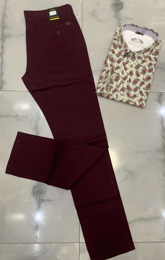 Ensemble Chemise + kaki