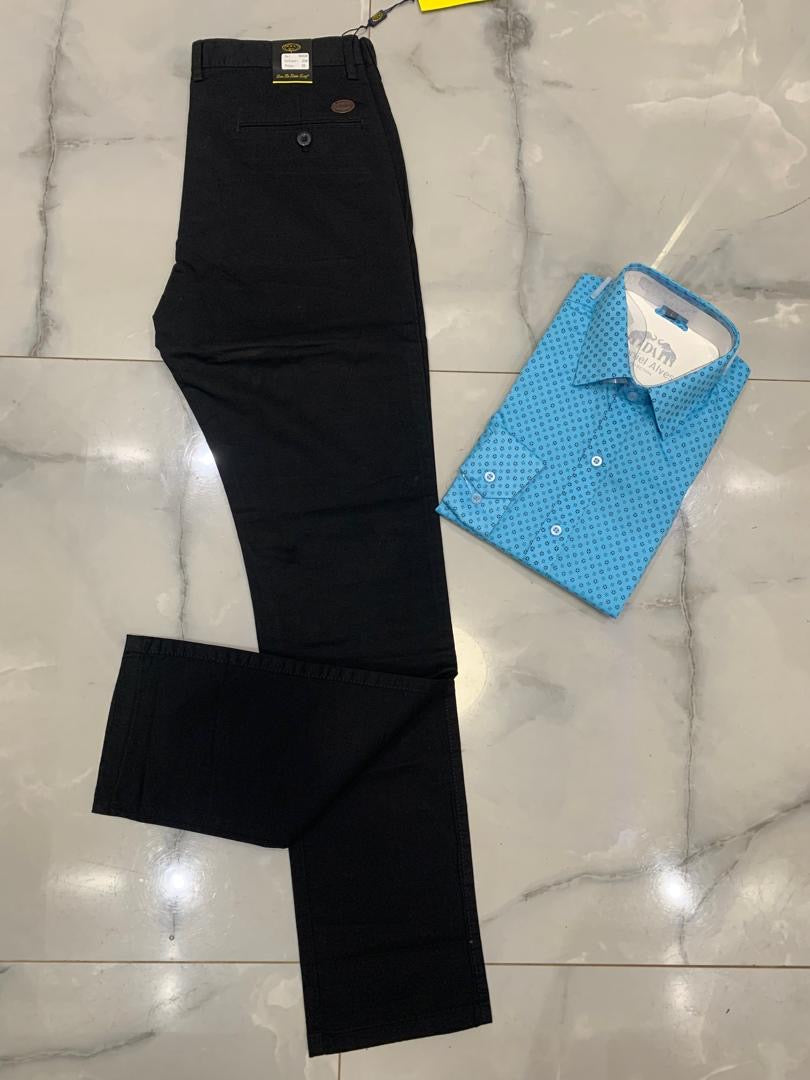 Ensemble Chemise + kaki